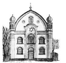 Logo AG Geschichte Höchst, Zeichnung von C. Rumpf (1926)