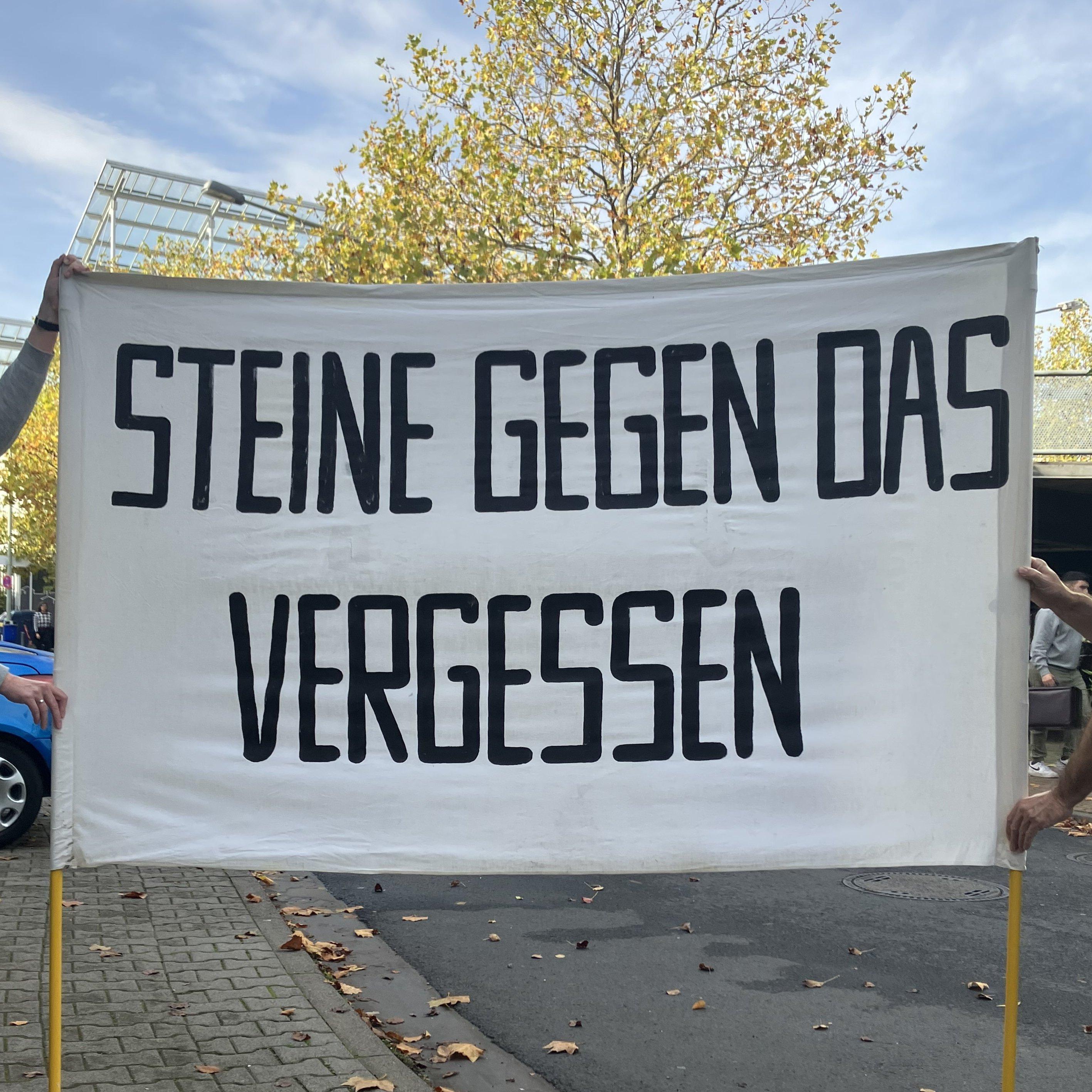 Steine gegen das Vergessen. Foto: Initiative Stolpersteine Frankfurt am Main
