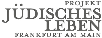 Logo Jüdisches Leben in Frankfurt am Main.