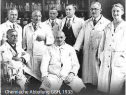 chemische Abteilung GSH 1933